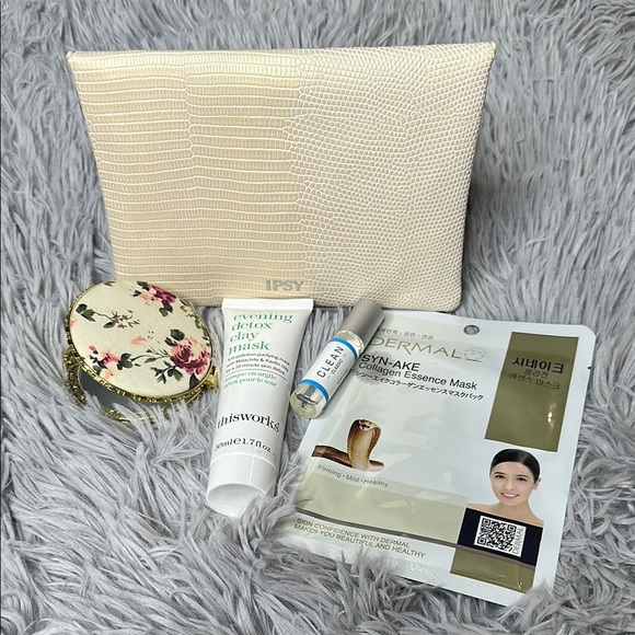 ThisWorks Evening Detox Clay Mask 1.7 Oz & Ipsy Bag & Beauty Bundle Set - Picture 7 of 15